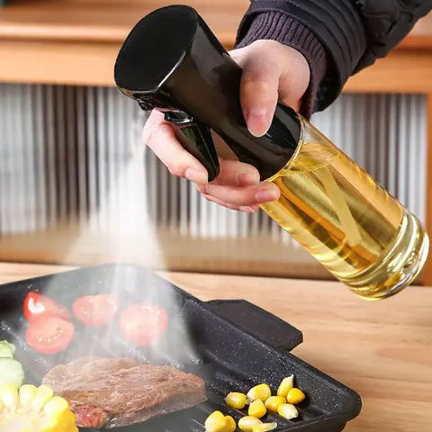 Oil spray for spraying food