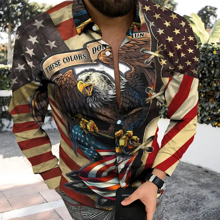 3D Printed Skull Shirt Men's Button Cardigan NEW FASHION TECH