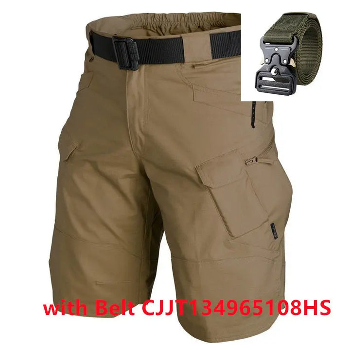City Tactical Casual Shorts Workwear Plaid Fabric Waterproof Free Shipping NEW FASHION TECH